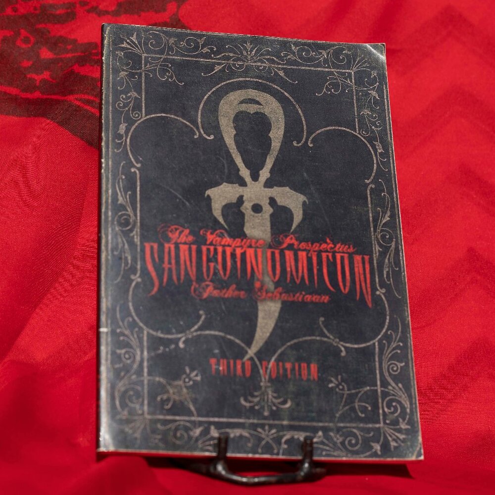 2008 SANGUINOMICON Third Edition | Vampyre Spiritual Book | Father Sebastiaan